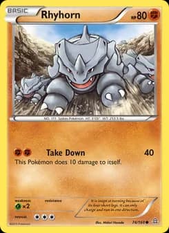 Rhyhorn — Primal Clash — Common