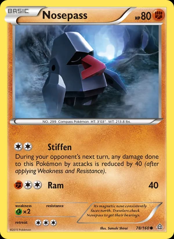 Nosepass — Primal Clash, Common