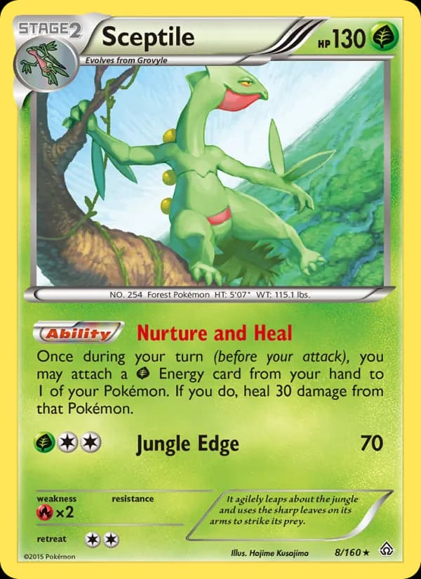 Sceptile — Primal Clash, Rare