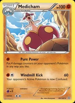 Medicham — Primal Clash — Rare