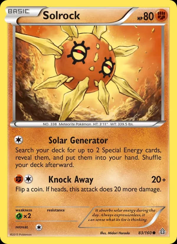 Solrock — Primal Clash, Common