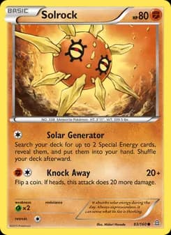 Solrock — Primal Clash — Common
