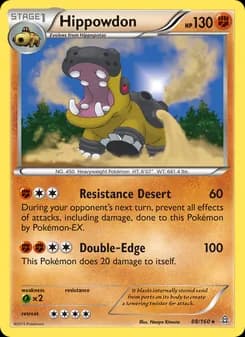 Hippowdon — Primal Clash — Rare