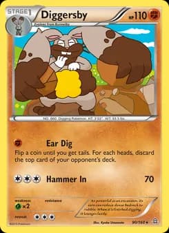 Diggersby — Primal Clash — Rare