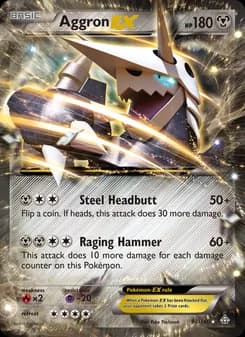 Aggron EX — Primal Clash — Ultra Rare