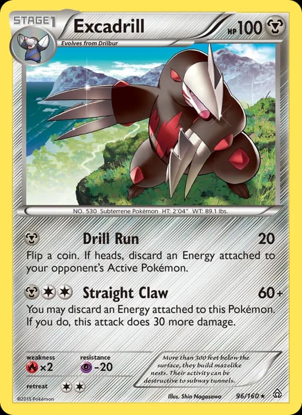 Excadrill — Primal Clash, Rare