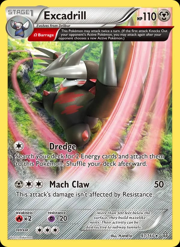 Excadrill — Primal Clash, Rare