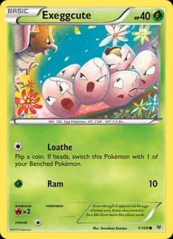 Exeggcute — Roaring Skies — Common