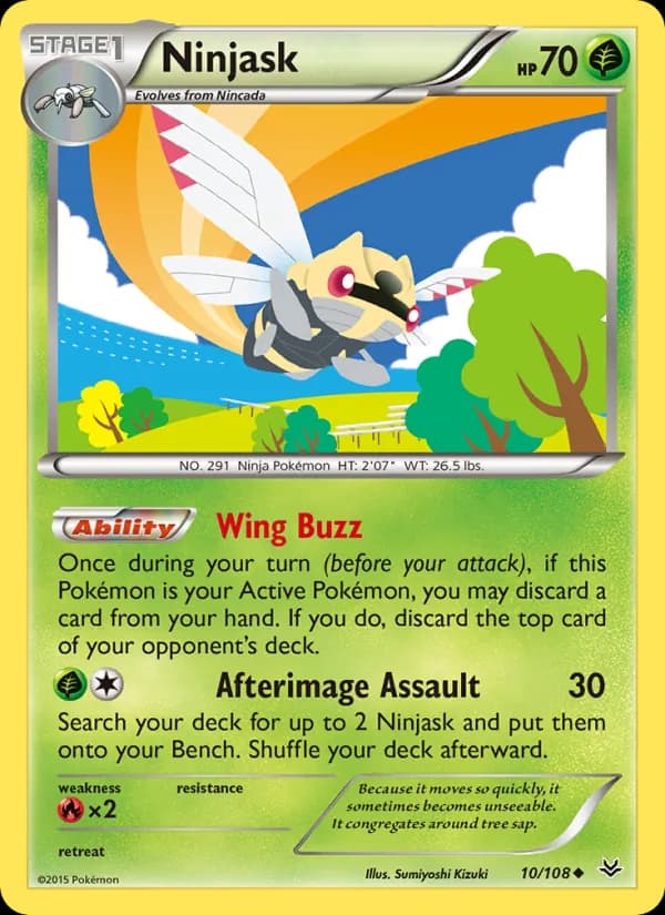 Ninjask — Roaring Skies, Uncommon