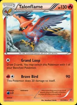 Talonflame — Roaring Skies — Rare