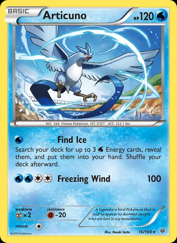 Articuno — Roaring Skies, Rare
