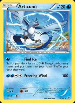 Articuno — Roaring Skies — Rare
