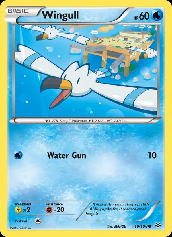 Wingull — Roaring Skies, Common