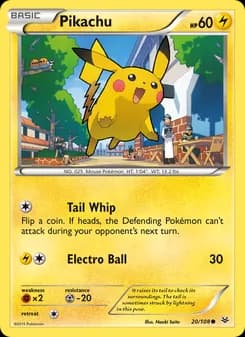 Pikachu — Roaring Skies — Common
