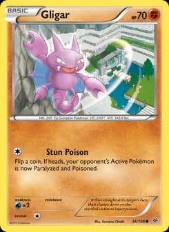 Gligar — Roaring Skies — Common