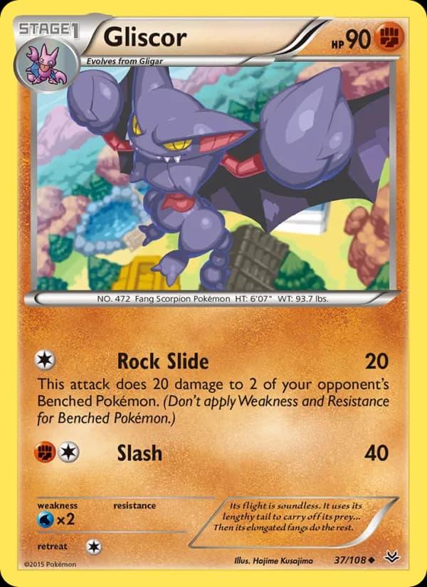 Gliscor — Roaring Skies, Uncommon