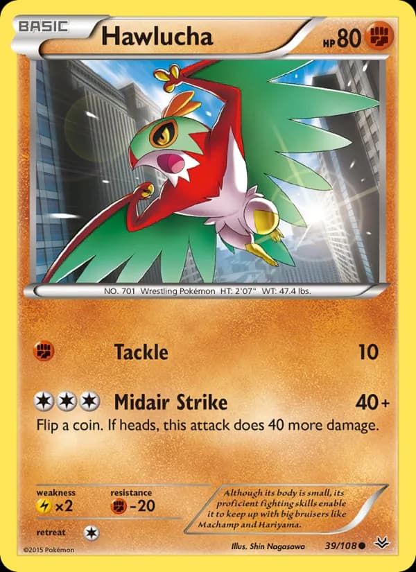 Hawlucha — Roaring Skies, Common