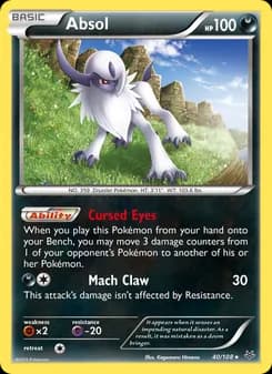 Absol — Roaring Skies — Rare