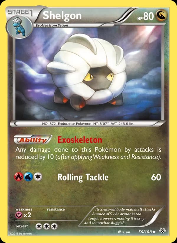 Shelgon — Roaring Skies, Uncommon