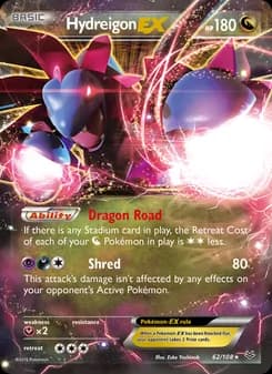 Hydreigon EX — Roaring Skies — Ultra Rare