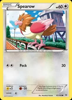 Spearow — Roaring Skies — Common