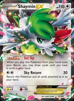Shaymin EX — Roaring Skies — Ultra Rare