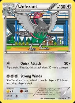 Unfezant — Roaring Skies — Uncommon