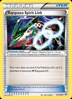 Rayquaza Spirit Link — Roaring Skies — Uncommon