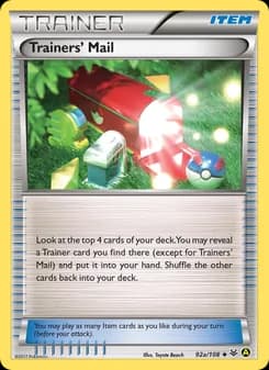Trainers' Mail — Roaring Skies — Uncommon