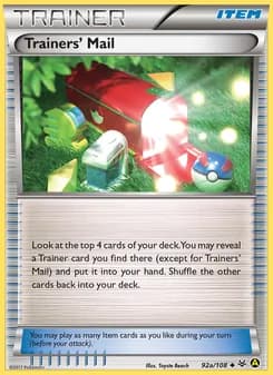 Trainers' Mail — Roaring Skies — Uncommon