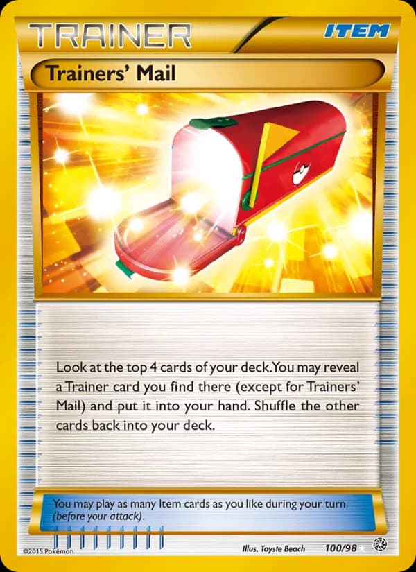 Trainers' Mail — Ancient Origins, Secret Rare