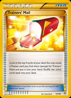 Trainers' Mail — Ancient Origins — Secret Rare