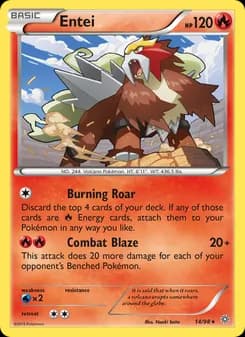 Entei — Ancient Origins — Rare