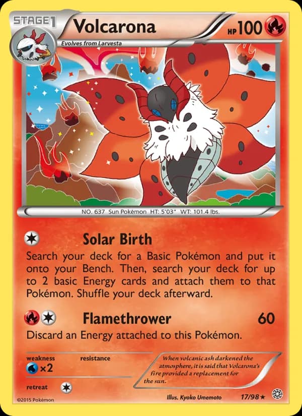 Volcarona — Ancient Origins, Rare