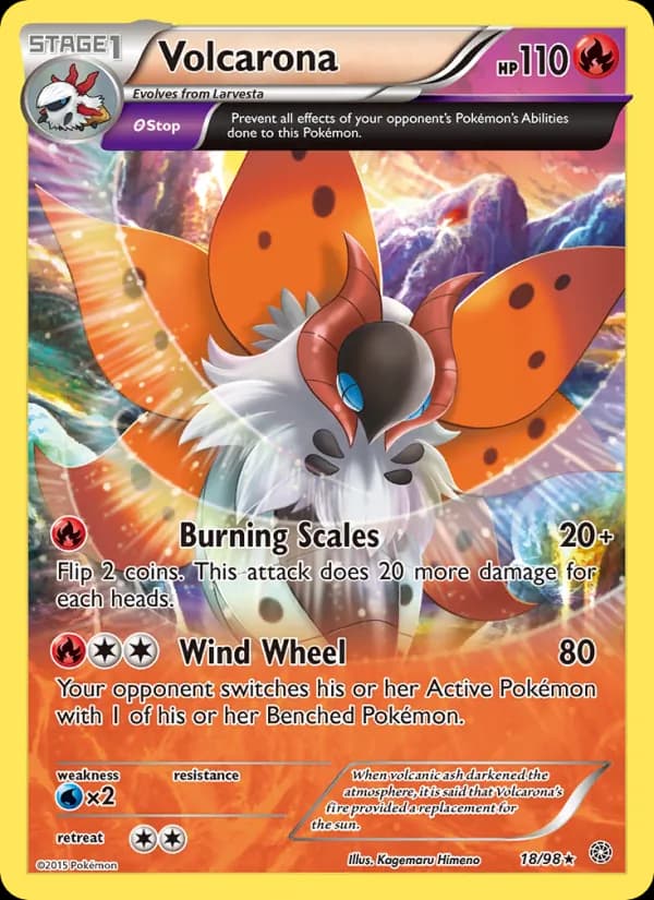 Volcarona — Ancient Origins, Rare
