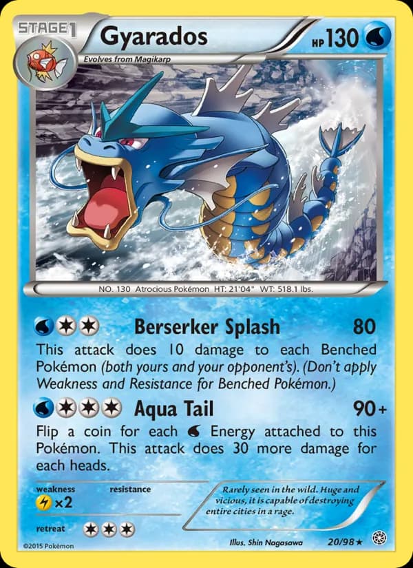 Gyarados — Ancient Origins, Rare