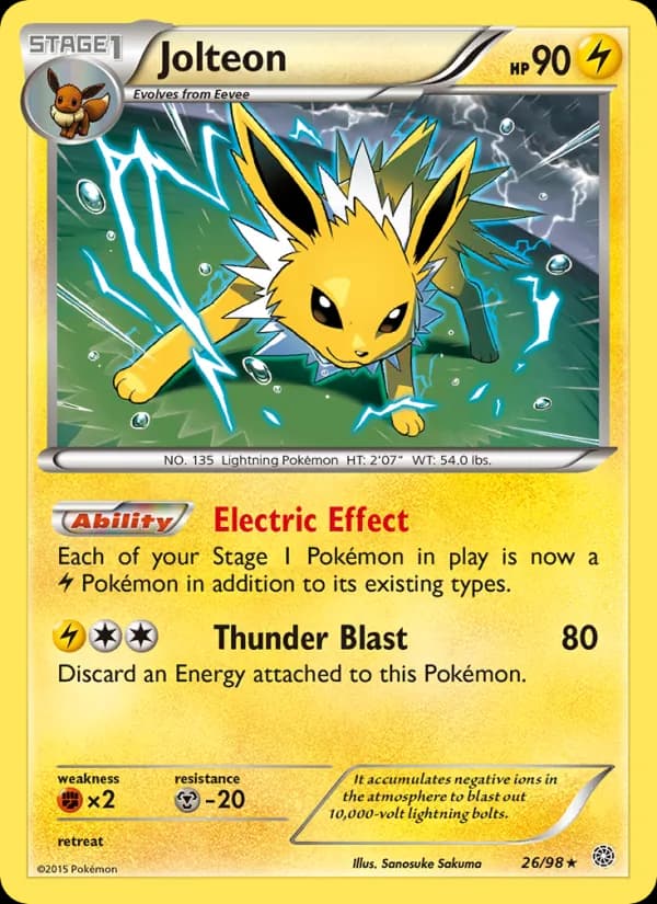 Jolteon — Ancient Origins, Rare