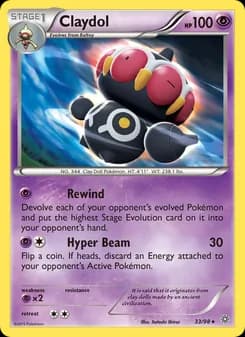 Claydol — Ancient Origins — Rare