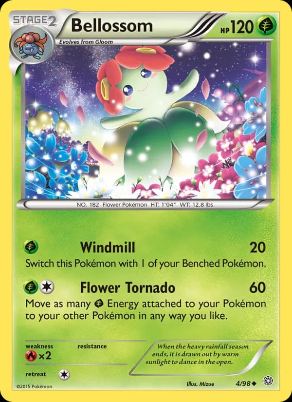 Bellossom — Ancient Origins, Uncommon