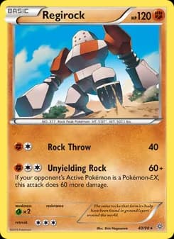 Regirock — Ancient Origins — Rare