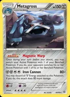 Metagross — Ancient Origins — Rare