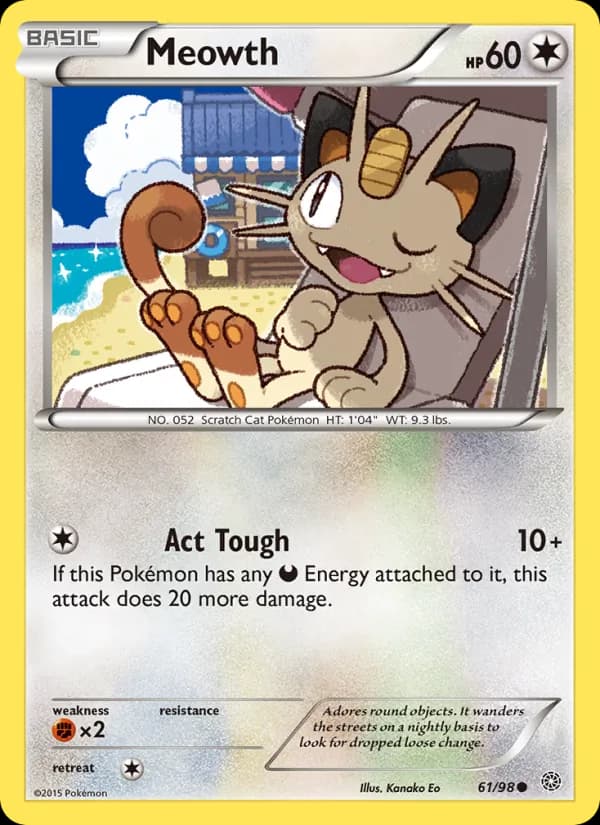 Meowth — Ancient Origins, Common