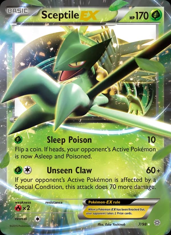 Sceptile EX — Ancient Origins, Ultra Rare