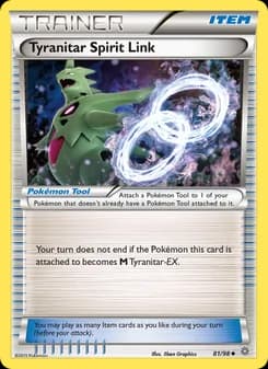 Tyranitar Spirit Link — Ancient Origins — Uncommon