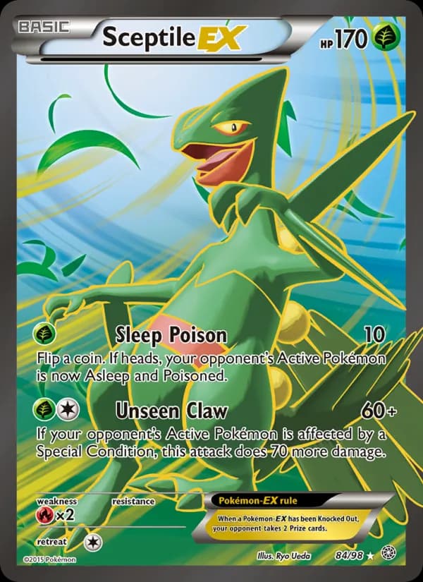 Sceptile EX — Ancient Origins, Ultra Rare