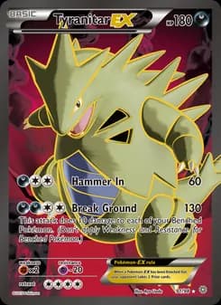 Tyranitar EX — Ancient Origins — Ultra Rare