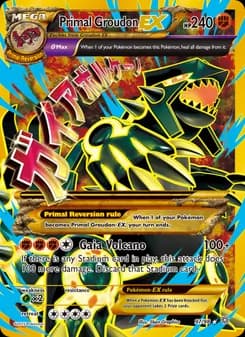 Primal Groudon EX — Ancient Origins — Secret Rare