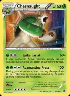 Chesnaught — BREAKthrough — Rare