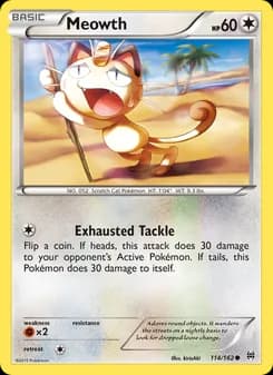 Meowth — BREAKthrough — Common