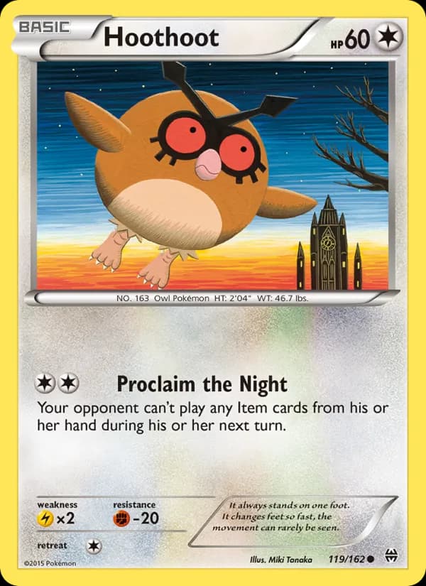Hoothoot — BREAKthrough, Common
